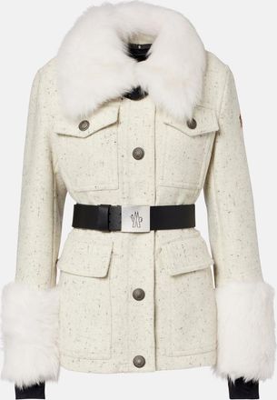 Moncler Giacca da sci Devez in lana vergine