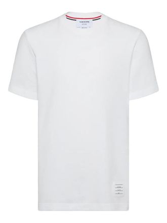 Thom Browne T-Shirt 4-Bar Classica In PiquÉ-Uomo