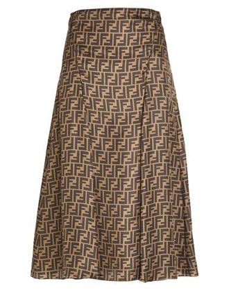 Fendi PARTES DE ABAJO - Faldas midi en YOOX.COM