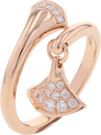 Bulgari Pink Gold Pink Gold (18K) Band Ring (Pre-Owned)