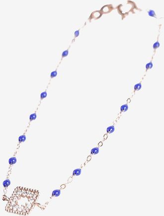 Gigi Clozeau Armband aus Roségold, Diamanten und Harz Trésor