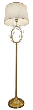 Mauro Ferretti L&aacute;mpara de pie de metal dorado cm &oslash; 38x170