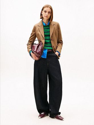 Tommy Hilfiger Vaqueros holgados de pernera globo y talle alto