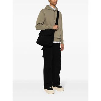 Our Legacy Washed Denim Belt Bag - Black
