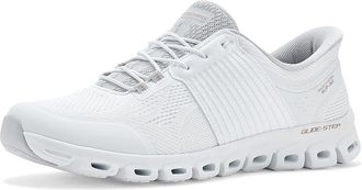 Skechers Stargaze Hands Free Slip-ins Womens Shoes White/Grey : 8.5 B - Medium, Textile