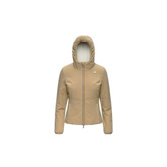 K-Way Lily ST Warm Double - Dames - Jassen - Beige - Maat: M Nylon