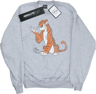 Disney Heren The Jungle Book Classic Shere Khan Sweatshirt (Heide Grijs)
