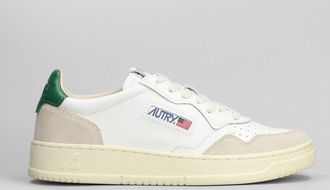 Autry Sneakers Medalist in pelle e camoscio bianco