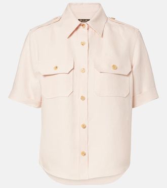 Loro Piana Annalisa linen shirt