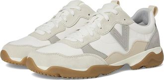 Vionic Walk Slim Glide Walking Shoes Womens Shoes Ivory Leather And Suede : 9.5 M, Suede/Synthetic