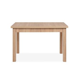 Calicosy Mesa extensible de roble claro para comedor - L120 a 200 cm