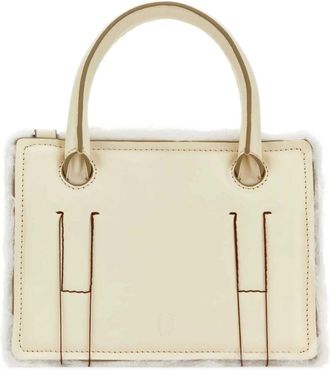 DENTRO Borsa a Tracolla - Dames - Handtassen - Beige - ONE Size - Tassen