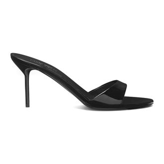PARIS TEXAS Heeled Mules, female, Black, Size: 10 US Lidia 70 Mules