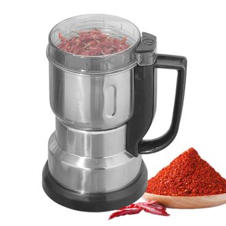 OEM Molinillo De Caf&eacute; El&eacute;ctrico, Molinillo De Granos, Molinillo De Polvo De Acero Inoxidable, Molinillo De Especias El&eacute;ctrico - Molinillo Peque&ntilde;o Con Mang