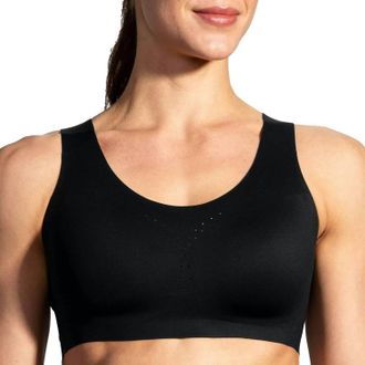 Brooks Dare Crossback Sports Bra In Black