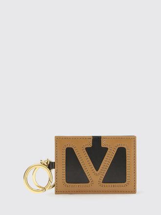 Valentino Garavani VLogo Signature Leather Keychain
