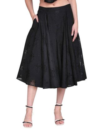 Avec Les Filles Godet Maxi Skirt