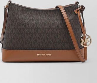 Michael Michael Kors anie crossbody shoulder bag gold tone hardware