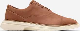 Cole Haan Mens &Oslash;riginal Grand CitySpectre Cap Toe Oxford Shoes - Brown Size 10.5