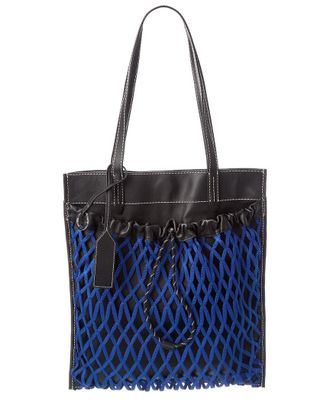 3.1 Phillip Lim Slim Net Leather Tote