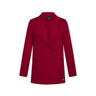 19V69 19V69 Womens Blazer Bordeaux ZOE - Bordo Viscose - Size Medium