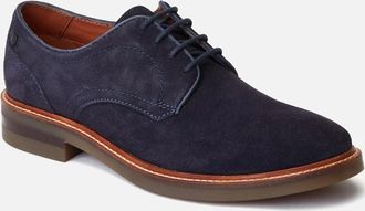 base Mens Mawley Mens Derby Shoes - Navy - Size: 10