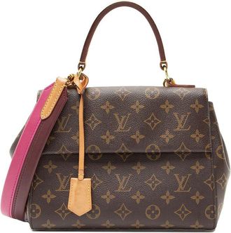 Louis Vuitton Brown Monogram Canvas Cluny Bb (Authentic Pre-Loved)