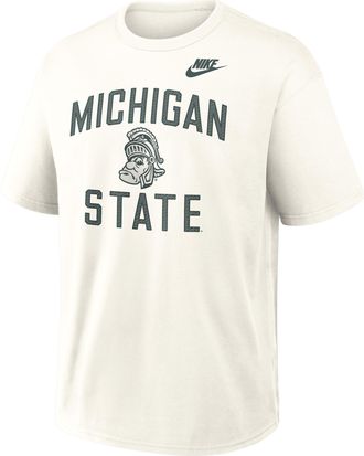 Nike Michigan State Legacy Nike Mens College T-Shirt in Brown | 04T611KMSV-ZSA