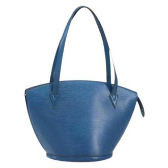 Louis Vuitton Pre-owned Shoulder Bags, female, Blue, Size: ONE SIZE Pre-owned Vintage Shoulder Bag