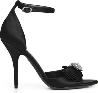 Balenciaga Avenue Palazzo Sandal - Dames - Sandalen met hakken - Zwart - 36 EU - Leer - Schoenen