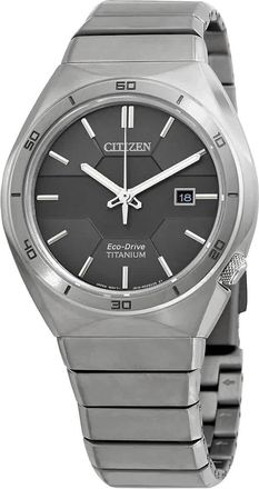 Citizen Eco-Drive Super Titanium Armor Mens Watch AW1660-51H
