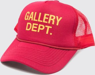 Gallery Dept. Cappello in canvas e nylon a rete con stampa logo
