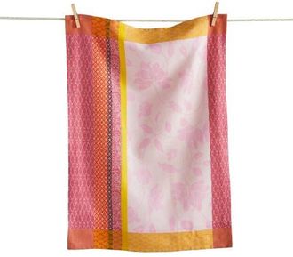 Tag Jacqura Celine Jacquard Tea Towel Multi Cotton Everyday in Orange at Nordstrom