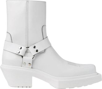 VTMNTS Boots - Dames - Cowboylaarzen - Wit - 37 EU - Leer - Schoenen