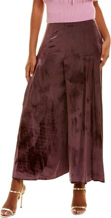 Temperley London Breeze Silk-Blend Trouser
