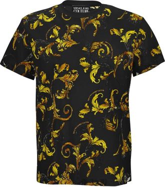 Versace Jeans Couture T-shirt - Heren - T-shirts - Veelkleurig - S - Katoen - Tops