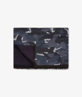 Larusmiani Camouflage Scarf Scarf