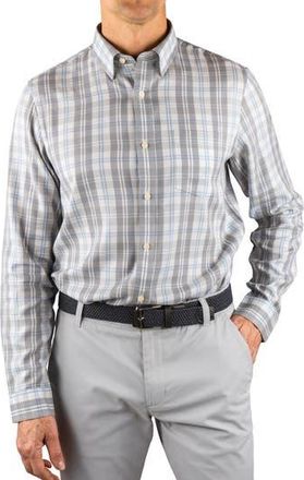 Tailor Vintage Button Down Shirt in Alloy Plaid at Nordstrom Rack, Size Xx-Large