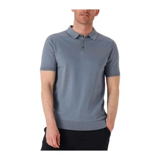 Saint Steve Saint Steve, Tops, Heren, Blauw, L, Katoen, Blauwe Heren Polo & T-shirts Chris