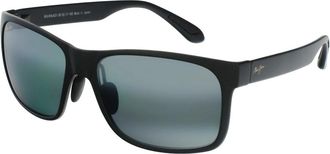 Maui Jim Red Sands Polarized Zonnebril - Heren - Zonnebrillen - Zwart - 60 MM - Accessoires