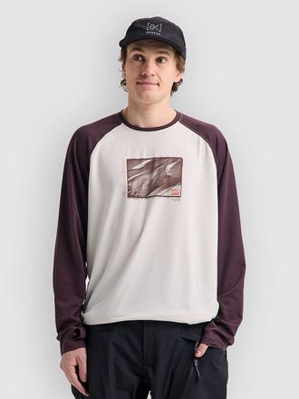 Burton Roadie Tech Crew Funktionsshirt weiss