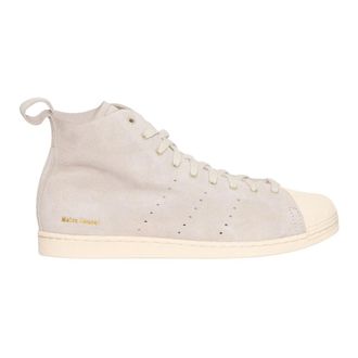 adidas Superstar Hi Suede Sneakers in Goud - Heren - Outdoorschoenen - Wit - 41 EU - Fitness