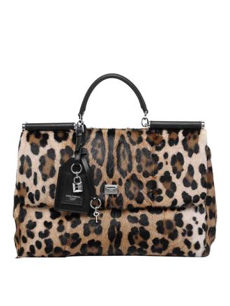 Dolce & Gabbana Leo Print My Sicily Handbag