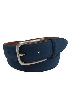 Boconi Suede Belt in Navy at Nordstrom Rack, Size 32
