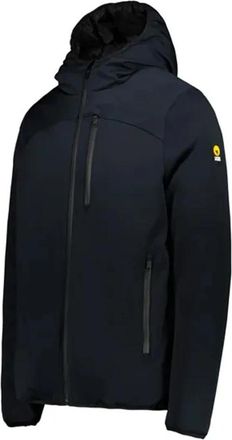 Ciesse Piumini Waterdichte Softshell Jas met Capuchon - Heren - Windbreakers - Blauw - M - Fitness