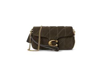 Coach Tabby Chain Crossbody Bag 19 With Quilting Cross Body Womens Handbags Olive, Chain/Leather