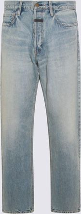 Fear of God Light Blue Cotton Jeans
