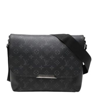 Louis Vuitton Pre-owned Shoulder Bag - Heren - Pre-owned - Zwart - Maat: ONE Size Leer