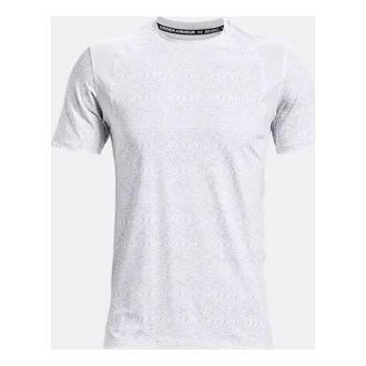 Under Armour Iso-Chill Run 200 Print Short Sleeve White 1366497-100
