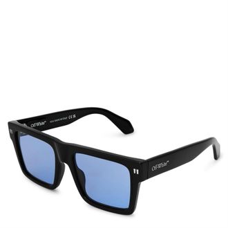 Off-white Mens Accessories Off White Uv Protection Round Sunglasses in Black/Blue - One Size